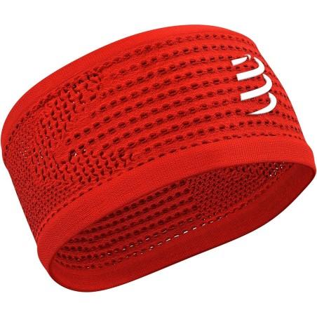 Cinta Deportiva para la Cabeza Compressport On/Off Rojo Oscuro Talla única