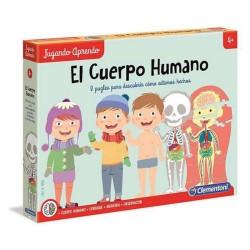 Juego Educativo Aprendo el cuerpo humano Clementoni 55114.9 37 x 28 cm (ES) (5 x 37 x 28 cm)