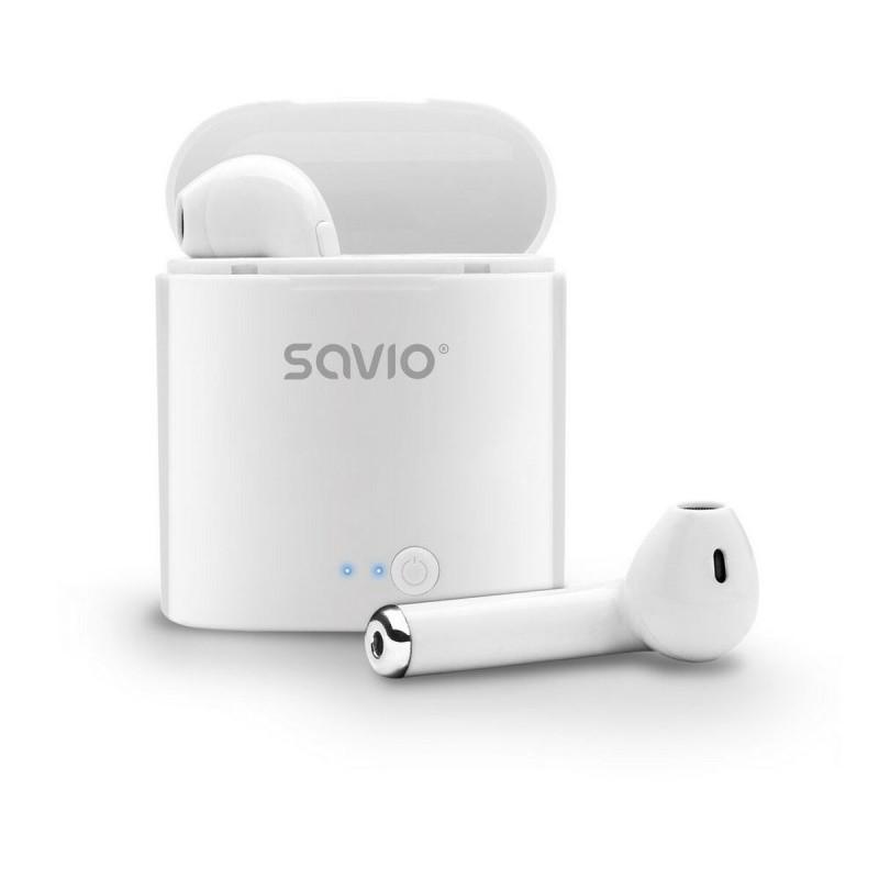 Auriculares in Ear Bluetooth Savio TWS-01 Blanco