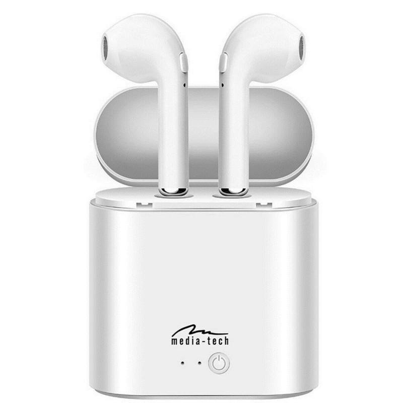 Auriculares in Ear Bluetooth Media Tech MT3589W