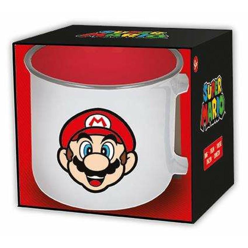 Taza Super Mario Caja De Regalo Cerámica