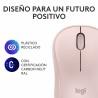 Ratón Logitech M240 Rosa