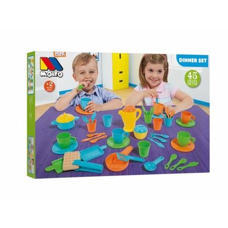 Set de Menaje Infantil Moltó 45 Piezas 15 Piezas