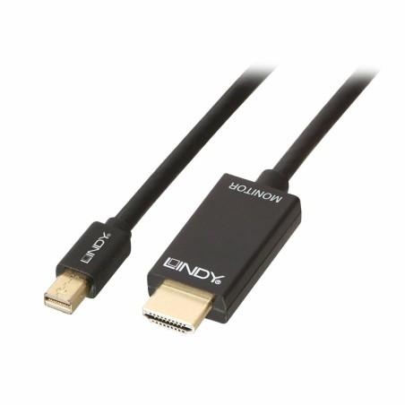 Adaptador Mini Display Port a HDMI LINDY 36927 Negro