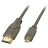 Cable HDMI a Micro HDMI LINDY 41353 2 m Negro