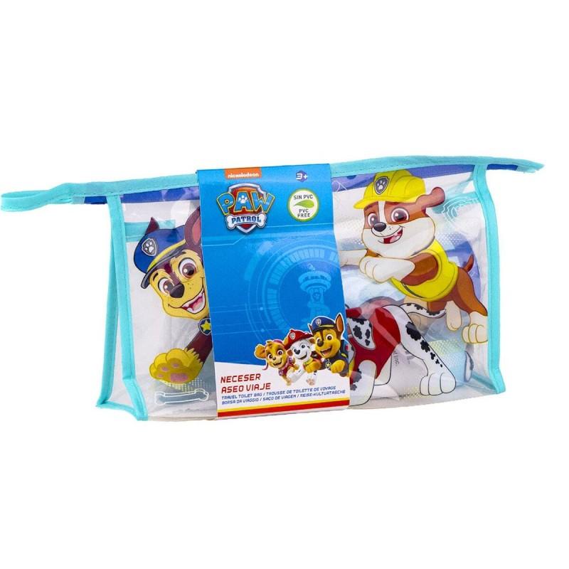 Set de Aseo Infantil para Viaje The Paw Patrol 4 Piezas Azul claro