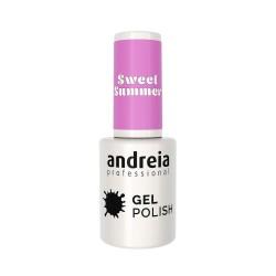 Esmalte de uñas en gel Andreia Gel Polish 10,5 ml Rosa/Morado