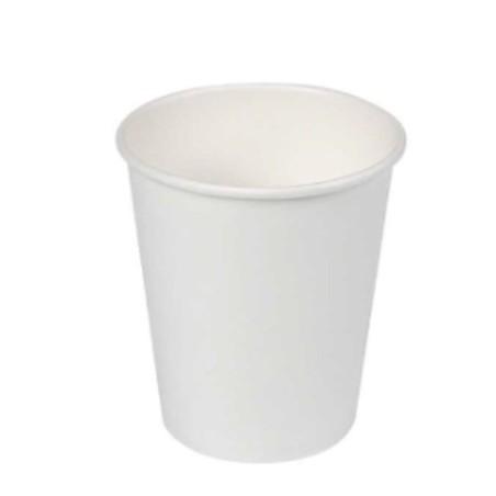 Set de Vasos Algon Cartón Desechables 200 ml Blanco 100 Unidades