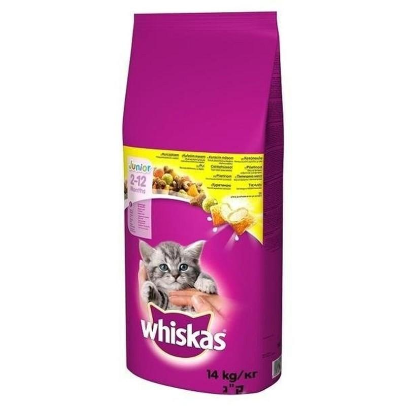 Comida para gato Whiskas Junior Pollo 14 Kg