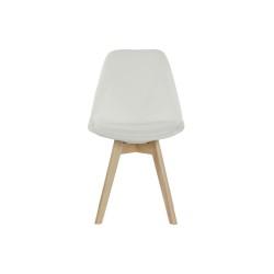 Silla DKD Home Decor Blanco 48 x 56 x 83 cm