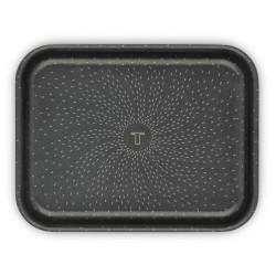 Bandeja para Horno Tefal Success Negro Metal Aluminio 20 x 26 cm