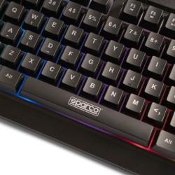 Teclado Gaming Sparco SPMEMKEYBOARD Qwerty Español