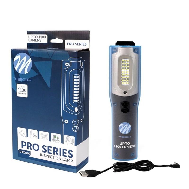 Luz de Trabajo M-Tech ILPRO109 Gris 1100 Lm