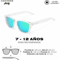 Gafas de Sol Infantiles Hawkers One Kids Air Ø 47 mm Transparente