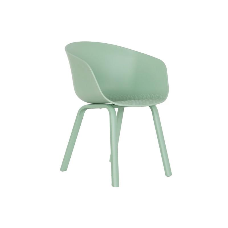 Silla con Reposabrazos DKD Home Decor 56 x 58 x 78 cm Verde 60 x 52 x 78 cm