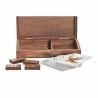 Set 3 Juegos de Mesa DKD Home Decor 17 x 12 x 3,5 cm