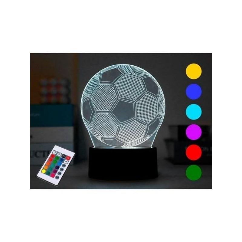 Lampara de LED iTotal Football 3D Multicolor