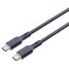 Cable USB-C a USB-C Aukey CB-SCC101 Negro 1 m