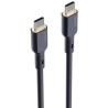 Cable USB-C a USB-C Aukey CB-SCC101 Negro 1 m