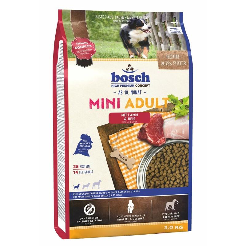 Pienso BOSCH   Adulto Cordero Arroz 3 Kg