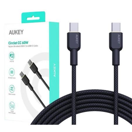 Cable USB-C Aukey CB-NCC2 Negro 1,8 m