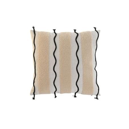 Cojín Home ESPRIT Beige Boho 45 x 5 x 45 cm