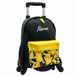 Mochila Escolar con Ruedas Pokémon Pikachu 42 x 31 x 13,5 cm