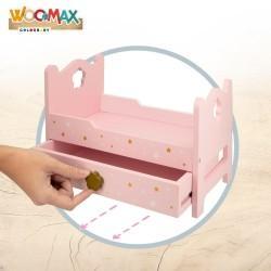 Cama Woomax Rosa 4 Unidades 31 x 20 x 16 cm