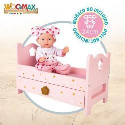 Cama Woomax Rosa 4 Unidades 31 x 20 x 16 cm