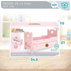 Cama Woomax Rosa 4 Unidades 31 x 20 x 16 cm