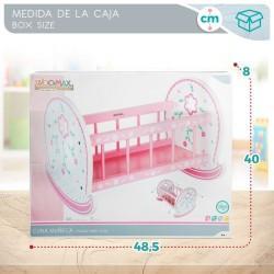 Cuna para Muñecas Woomax 2 Unidades 47 x 35 x 35 cm