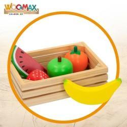 Set de Alimentos de Juguete Woomax 12 Piezas (4 Unidades)