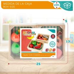 Set de Alimentos de Juguete Woomax 12 Piezas (4 Unidades)