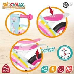 Bicicleta Infantil Woomax 12" Unicornio Sin Pedales