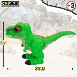 Dinosaurio Funville T-Rex 4 Unidades 30,5 x 19 x 8 cm