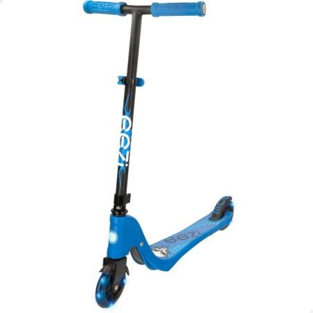 Patinete Scooter Eezi Azul Luces LED