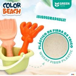 Set de Juguetes de Playa Colorbaby 16,5 x 11 x 11 cm (2 Unidades)