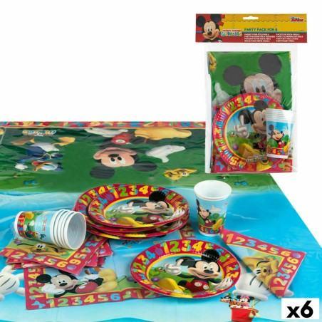 Set Artículos de Fiesta Mickey Mouse (6 Unidades)