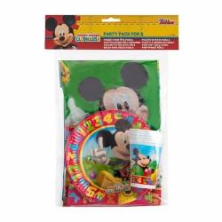 Set Artículos de Fiesta Mickey Mouse (6 Unidades)