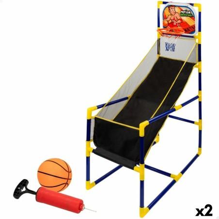 Juego de puntería Colorbaby Baloncesto 45,5 x 139 x 90 cm (2 Unidades)