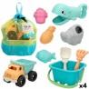 Set de Juguetes de Playa Colorbaby 19,5 x 10 x 19,5 cm (4 Unidades)