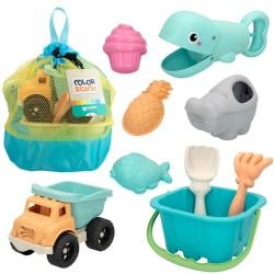 Set de Juguetes de Playa Colorbaby 19,5 x 10 x 19,5 cm (4 Unidades)