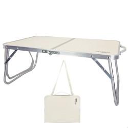 Mesa Plegable Aktive Crema 60 x 25 x 40 cm (4 Unidades)