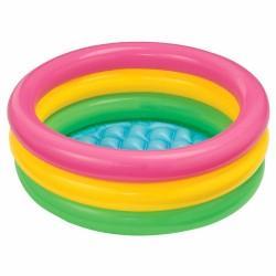 Piscina Hinchable para Niños Intex Sunset Aros 68 L 86 x 25 x 86 cm (6 Unidades)