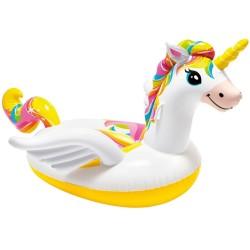 Colchoneta Hinchable Unicornio Intex 201 x 97 x 140 cm (4 Unidades)