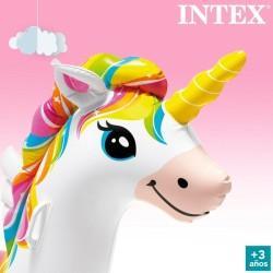 Colchoneta Hinchable Unicornio Intex 201 x 97 x 140 cm (4 Unidades)