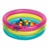 Piscina de Bolas Intex 86 x 25 x 86 cm (3 Unidades)