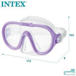 Gafas de Snorkel Intex Sea Scan Morado