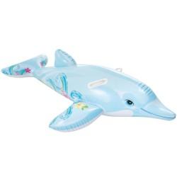 Figura Hinchable para Piscina Intex Delfín 175 x 38 x 66 cm (6 Unidades)