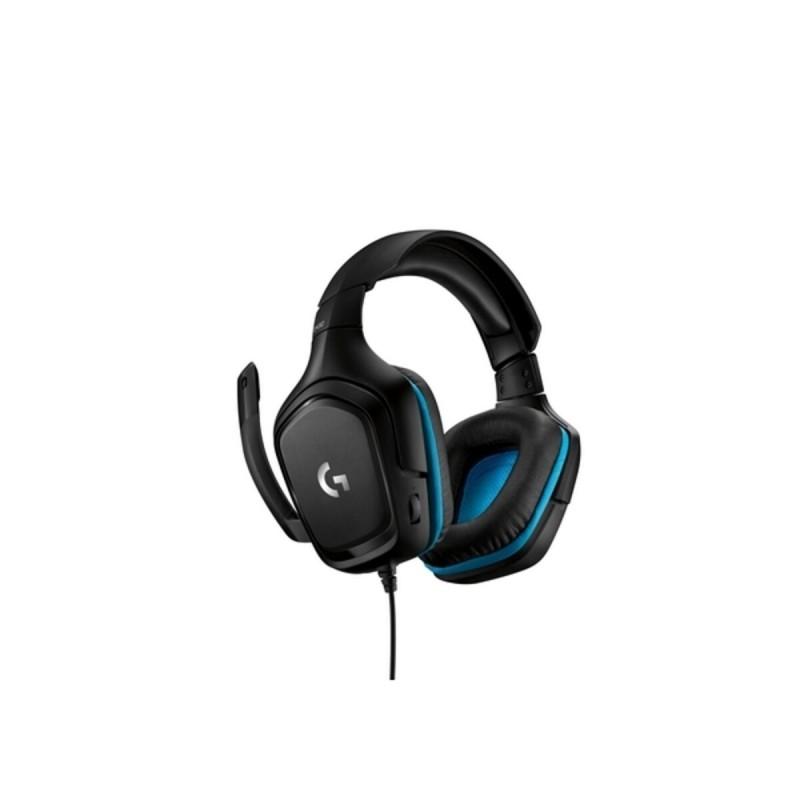 Auriculares con Micrófono Gaming Logitech 981-000770 Negro